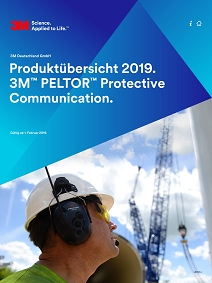 3M PELTOR Aktiver Gehörschutz Produktübersicht 2019